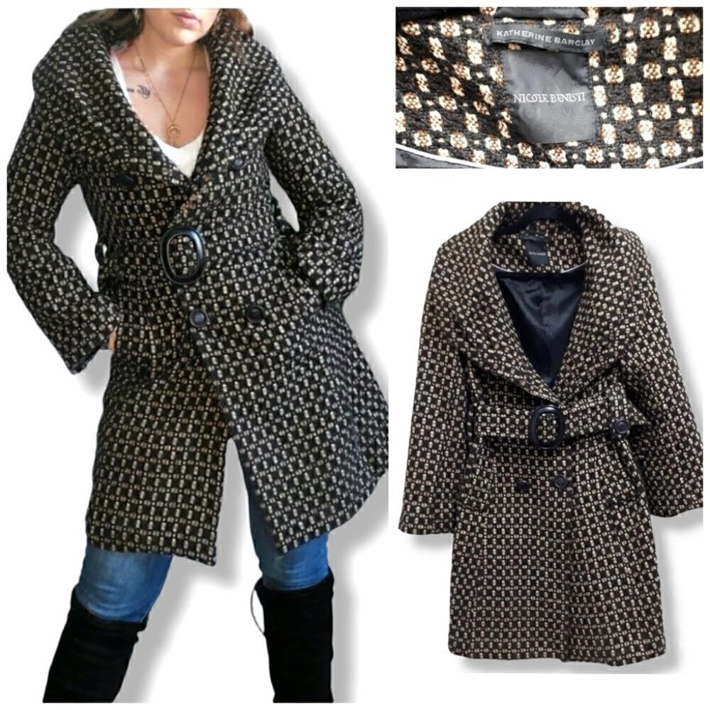 nicole BENISTI VINTAGE TWEED JACKET